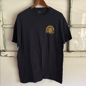 O'Neill Black Short Sleeve Tee with Logo